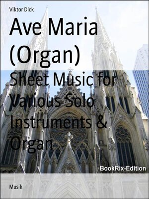 cover image of Ave Maria (Organ)